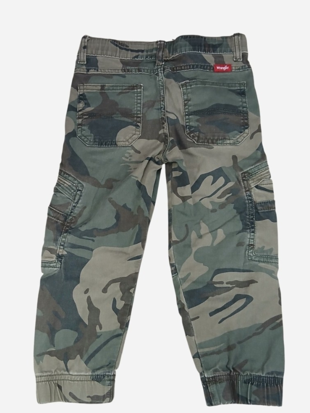 Wrangler Kids Camo Cargo Pants - Green Camouflage